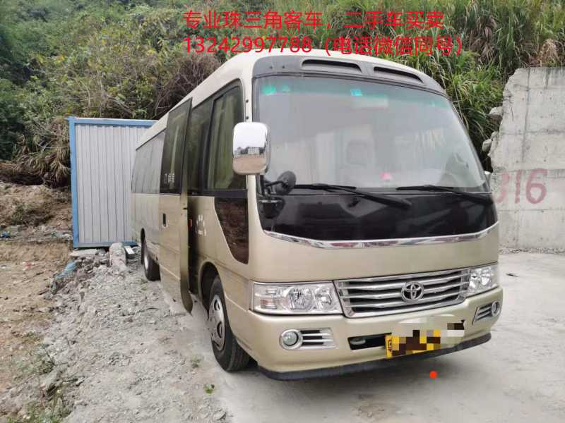 汽油丰田柯斯达考斯特中巴