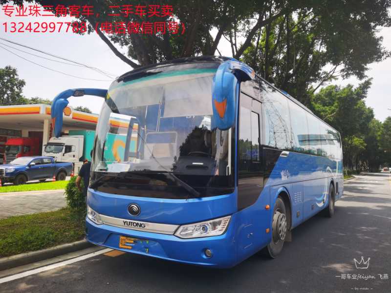 49座新能源纯电动气囊中门宇通大巴