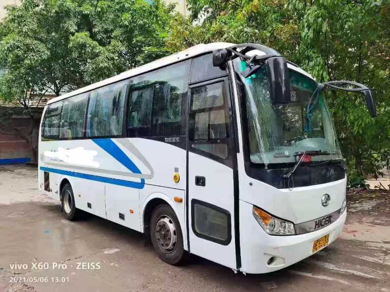 2015海格30座客车 公里数非常少 车况精品