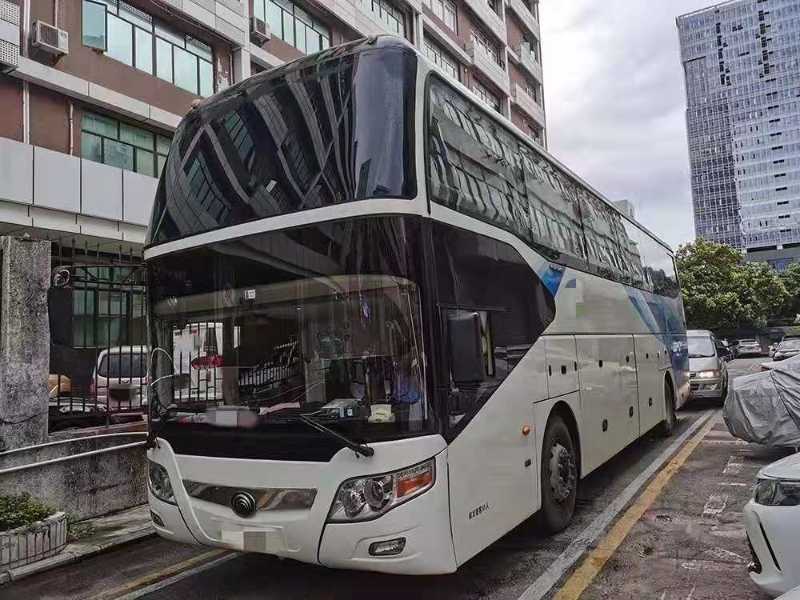 2015年9月 55座宇通6126型客车，交通局出示的正规营运转籍告知通知书 