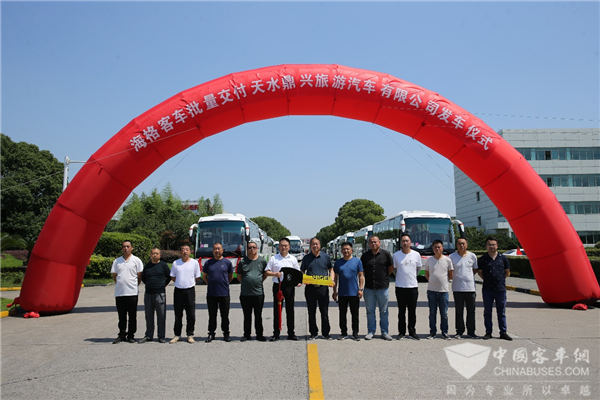 商务头等舱! 苏州金龙助力天水文旅产业品质升级