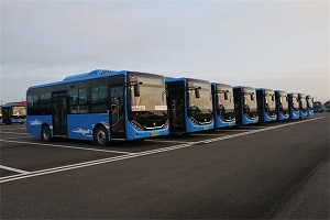 江苏：100辆新能源公交车投放运营，助力城乡公交实现一体化