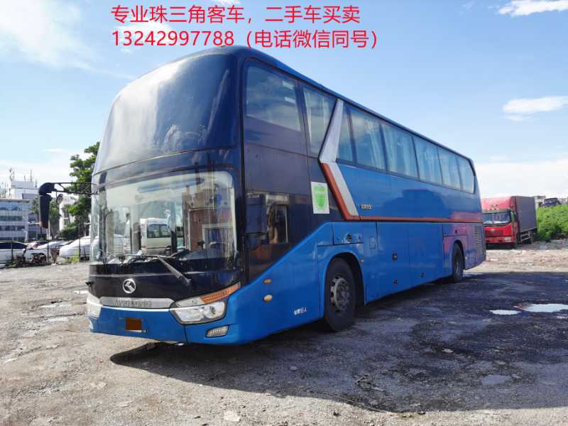 2014年9月 55座气囊中门有暖气洗手间大金龙6129型客车