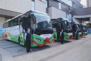 加氢20分钟，续航650公里！深圳首条氢能公交示范线开通