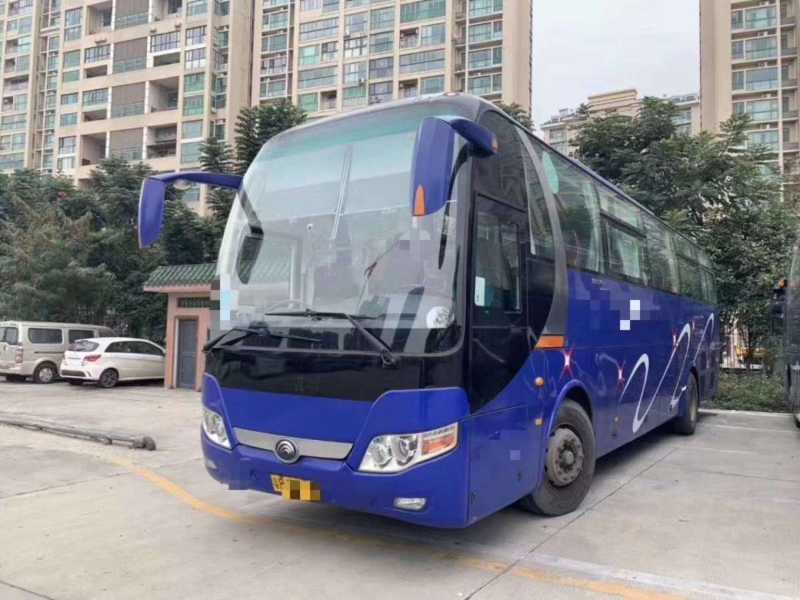 2014年9月   51座非营运科林空调前蝶后鼓宇通客车