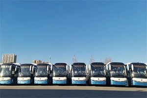 助力城际交通一体化！百台中通纯电世腾再赴“龙城”