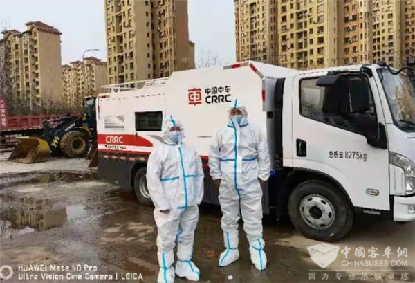 投身大连疫情防控,中车电动“最佳拍档”给力！
