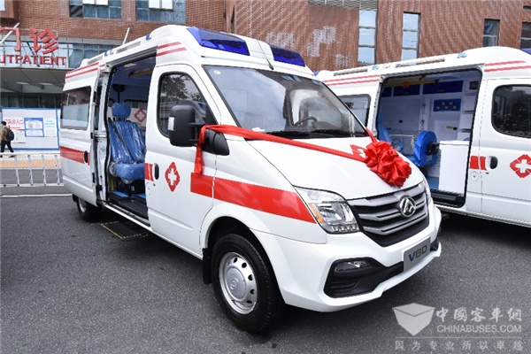 关注医疗和教育：上汽大通十年累计捐赠MAXUS V80救护车和校车超280台