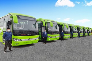 212辆欧辉氢燃料客车圆满交付 “欧辉护奥军团”尽展中国客车风采