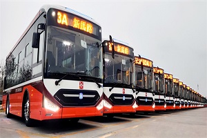 首批174台中通新能源客车交付澳巴 助力澳门低碳智慧城市建设