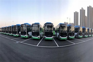 批量亚星新一代X9-C城市公交再发运 共赏滁州好风光