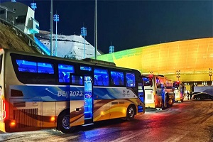 再创记录！欧辉氢燃料客车出色完成张家口赛区全闭环转运演练