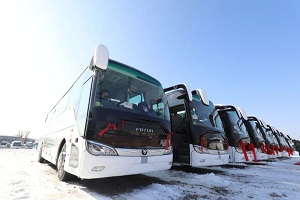 福田欧辉城间客车交付辽宁昌源 助力当地旅游市场蓬勃发展