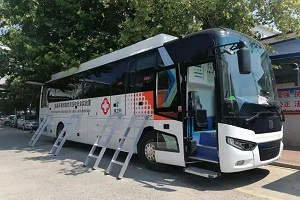 中通客车核酸检测车强势出击 筑牢疫情防控屏障