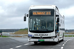 比亚迪斩获匈牙利最大纯电动大巴订单，预计2022年底交付