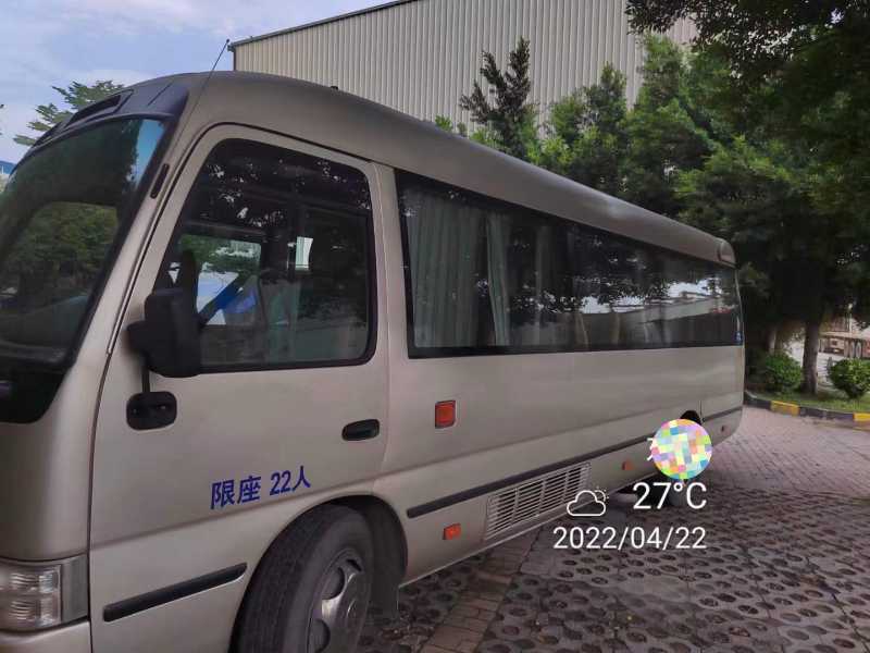 2014年22座国四非营运广州牌金旅