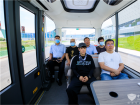 宇通自动驾驶巴士进驻伊利健康谷 宇通自动驾驶巴士进驻伊利健康谷