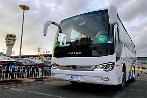 福田欧辉客车圆满护航第九届环青海湖(国际)电动汽车挑战赛