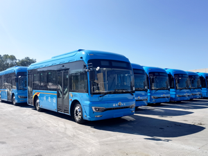 福州公交：为“福州蓝”添彩 163辆纯电动新能源公交车上路