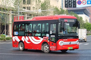 探寻驰骋在雄安新区的欧辉客车