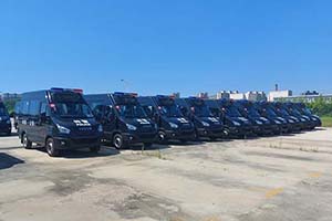 肩负特殊使命 依维柯欧胜警用车批量交付辽宁公安