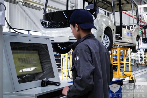 金旅客车入选国家2022年度智能制造标准应用试点
