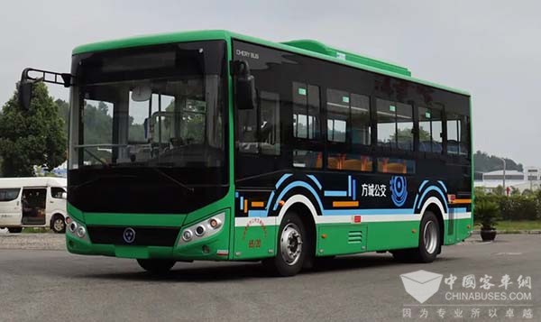 奇瑞万达客车 南阳市方城县 新能源公交