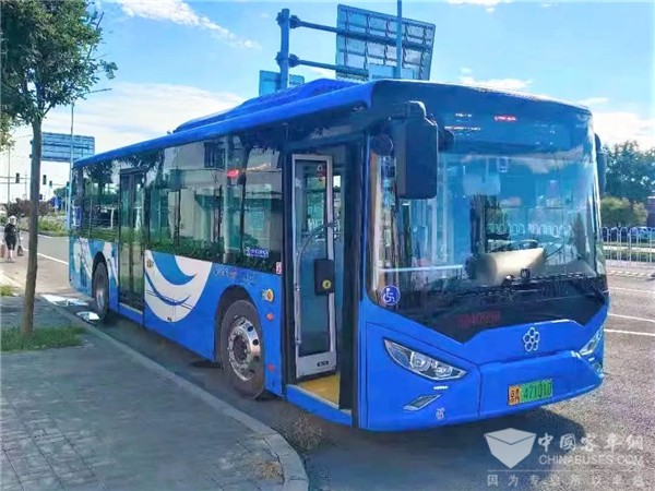 绘就新时代美好蓝图 格力钛新能源公交再入京城