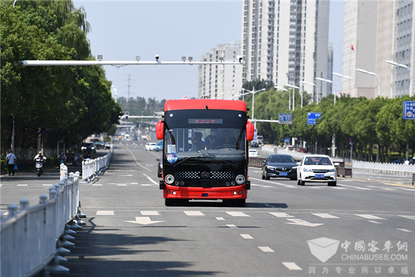 第三代L4级自动驾驶产品首秀 看安凯客车自动驾驶“成绩单”?