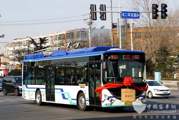 济南公交 BRT1号线 无轨电车线路