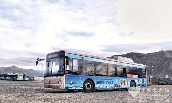苏州金龙 海格新能源公交车 拉萨