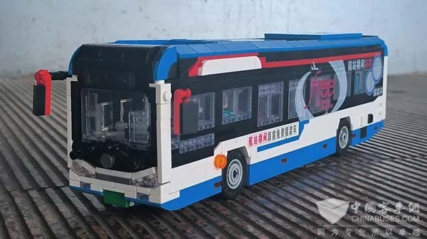福田欧辉客车 纯电动客车 积木
