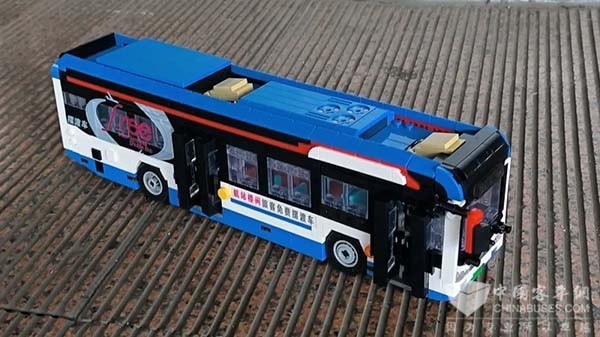 福田欧辉客车 纯电动客车 积木