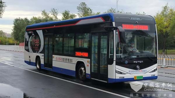 福田欧辉客车 纯电动客车 积木