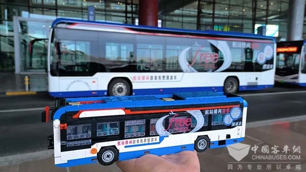 福田欧辉客车 纯电动客车 积木