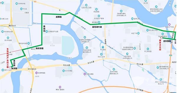 海格客车 苏州公交 定制公交线路