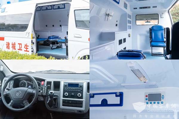 图雅诺轻客 诸城市卫健局 风景G9救护车