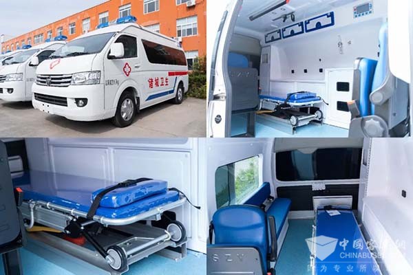 图雅诺轻客 诸城市卫健局 风景G9救护车