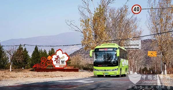 福田欧辉客车 “醉美”公路 百里山水画廊 燃料电池