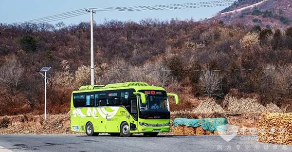 福田欧辉客车 “醉美”公路 百里山水画廊 燃料电池