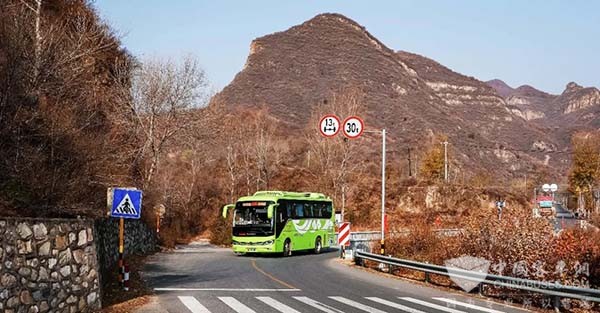 福田欧辉客车 “醉美”公路 百里山水画廊 燃料电池