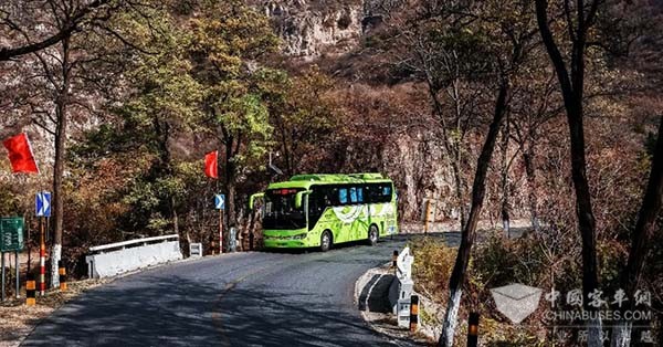 福田欧辉客车 “醉美”公路 百里山水画廊 燃料电池