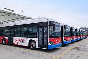 吉利星际客车交付江苏南通 40台纯电动城市客车C10E投运