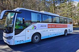 全球首批氢燃料电池客车高海拔测试 福田欧辉客车顺利完成所有项目