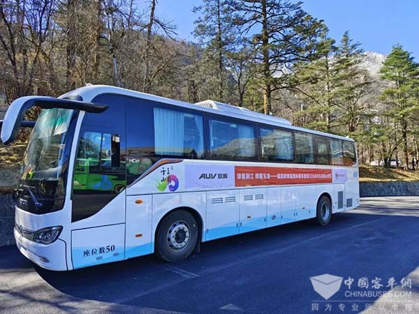 福田欧辉客车 燃料电池 高海拔测试项目