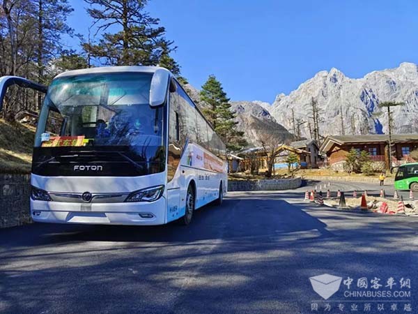 福田欧辉客车 燃料电池 高海拔测试项目