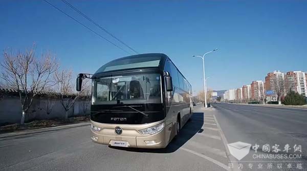 福田欧辉客车 城间客车 正式交付 衢州市丰驰客运