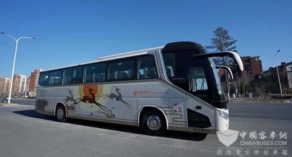 福田欧辉客车 城间客车 正式交付 衢州市丰驰客运