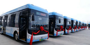 开封公交：开封市首批30辆氢燃料电池公交车上线运营