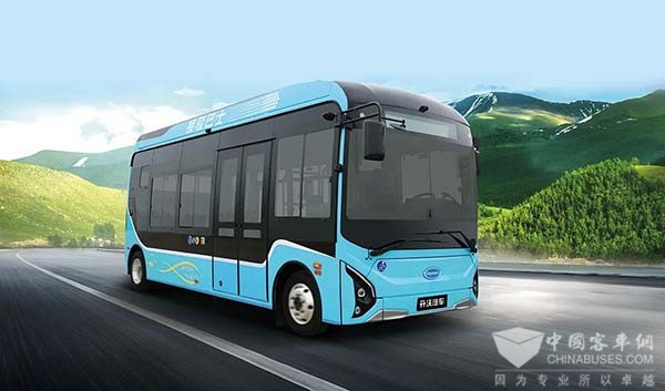 开沃汽车集团 纯电动城市客车 智能驾驶观光车